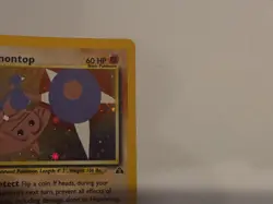 Pokemon TCG Hitmontop Neo Discovery Holo Card 3/75 Unlimited Rare MP-HP WOTC - Image 4