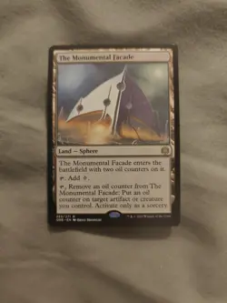 MTG The Monumental Facade Phyrexia: All Will Be One 255/271 Regular Rare - Image 1