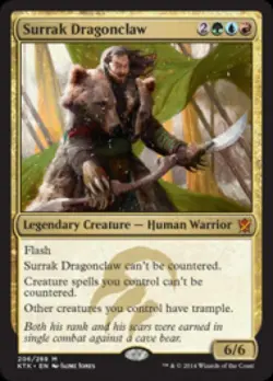 MTG English Surrak Dragonclaw NM Normal Khans of Tarkir - Image 1