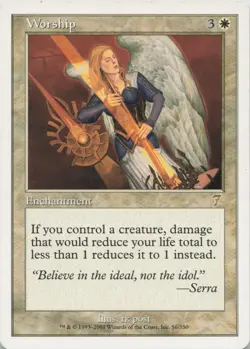Worship R 7th Edition 56 - MTG - Image 1