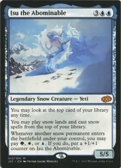 Isu the Abominable M Jumpstart 2022 12 - MTG - Image 1