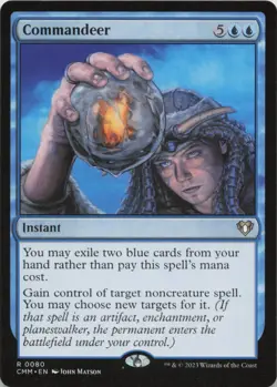 Commandeer R Commander Masters 80 - MTG - Image 1