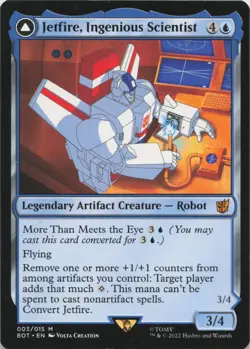 Jetfire, Ingenious Scientist M Universes Beyond: Transformers 3 - MTG - Image 1