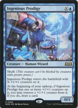 Ingenious Prodigy R Wilds of Eldraine 56 - MTG - Image 1
