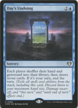 Day's Undoing R Commander Masters 85 - MTG - Image 1