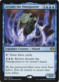 Arcanis the Omnipotent R Dominaria Remastered 39 - MTG - Image 1