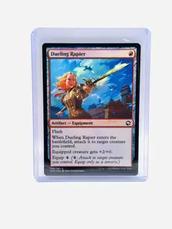MTG Dueling Rapier (140/518) Adventures in the Forgotten Realms NM FOIL - Image 1