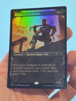 1X FOIL Zulaport Cutthroat SHOWCASE MINT MTG Magic Secret Lair Zendikar CEDH - Image 1