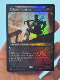 1X FOIL Zulaport Cutthroat SHOWCASE MINT MTG Magic Secret Lair Zendikar CEDH - Image 2