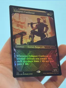1X FOIL Zulaport Cutthroat SHOWCASE MINT MTG Magic Secret Lair Zendikar CEDH - Image 3