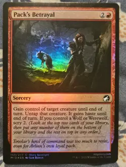 Pack's Betrayal FOIL Innistrad Midnight Hunt MTG Magic - Image 1