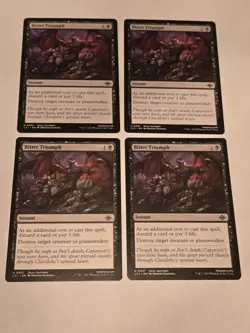 4x Bitter Triumph - Lost Caverns of Ixalan - Near Mint - MTG - Image 1