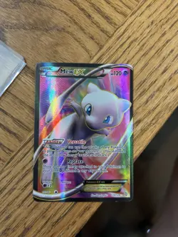 Pokemon TCG Mew EX 120/124 Full Art Ultra Rare Dragons Exalted - Image 1