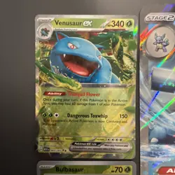 Pokemon 151 Blooming Waters Promo Set - Blastoise EX 009 Venusaur EX 003 & JUMBO - Image 3