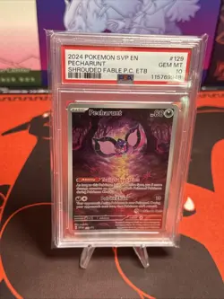 Pecharunt - 129 (Pokemon Center Exclusive) 129 Sv: Scarlet & Violet Promo PSA 10 - Image 1