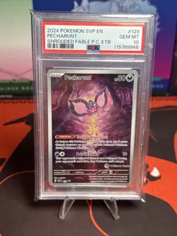 Pecharunt - 129 (Pokemon Center Exclusive) 129 Sv: Scarlet & Violet Promo PSA 10 - Image 2