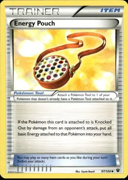 Energy Pouch 97/124 | XY - Fates Collide | Pokemon TCG | English | Common - Image 1