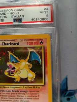 ITALIAN PSA 9 1st Edition Charizard 4 MINT Pokemon Italian Base Set - Image 4