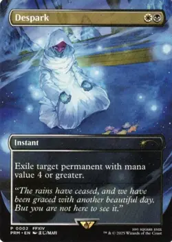 MTG DESPARK BORDERLESS FINAL FANTASY PROMO INSTANT NM REMOVAL COMMANDER FFXIV - Image 1