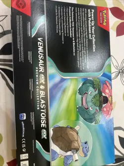 Pokemon TCG Venusaur & Blastoise ex Premium Collection GameStop Exclusive Box - Image 2