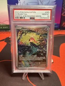 Scream Tail - 065 (Pokemon Center Exclusive) 065 Sv: Scarlet & Violet PSA 10 - Image 2