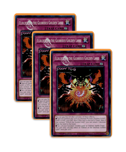 Yugioh! Eldlixir of the Glorious Golden Land ALIN-EN077 (SR) 1st Ed 3x - Image 1