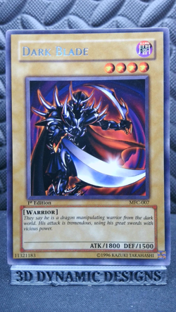 | Yugioh Dark Blade MFC-007 1st Edition Rare Magicians Force NM-/VLP 🔥 | - Image 1