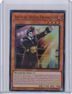 YuGiOh Legendary Duelists: Soulburning Volcano Battlin' Boxer Promoter - Image 1