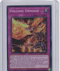 YuGiOh Legendary Duelists: Soulburning Volcano Volcanic Emission - Image 1
