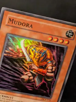 YUGIOH MUDORA DCR-076 SUPER Holo - Image 1