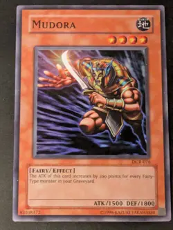 YUGIOH MUDORA DCR-076 SUPER Holo - Image 2