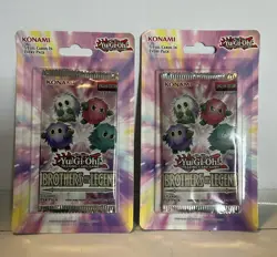 (2) Yugioh - Brother of Legend 1st Edition Brand New/Sealed Blister Packs - Image 1