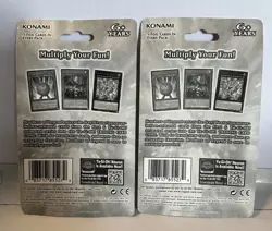 (2) Yugioh - Brother of Legend 1st Edition Brand New/Sealed Blister Packs - Image 2