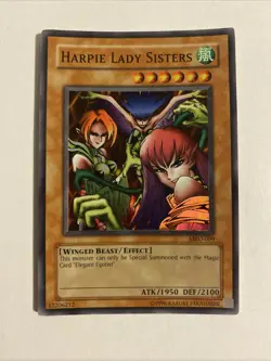 1x (HP) Harpie Lady Sisters - MRD-009 - Super Rare - Unlimited Edition YuGiOh - Image 1
