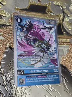 Digimon Card Game Singles Huankunmon EX6-014 R Foil Infernal Ascension - Image 1