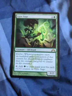 Magic: The Gathering Gyre Sage Card - Image 1