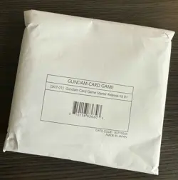 Gundam Card Game TCG Starter Release Kit 01 NEW & SEALED - Image 1