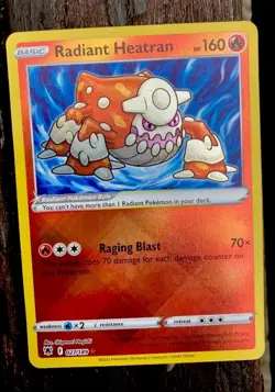 Radiant Heatran - 027/189 - Rare - Pokemon Card Astral Radiance - Image 1