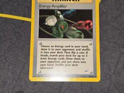 Energy Amplifier Uncommon Trainer Card Neo Destiny 98/105 NM front/VLP back - Image 3