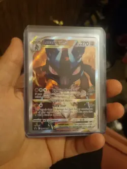 Lucario VSTAR SWSH291 Crown Zenith ETB Black Star Promo Pokemon TCG Card - Image 1