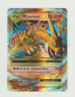 Pokemon MEGA MCharizard EX Crimson Dive HP220 Holo Star Graphics card 13/108 VG - Image 1
