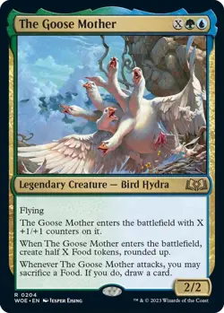 NM The Goose Mother, MTG, Wilds of Eldraine, Magic the Gathering, 204 - Image 1