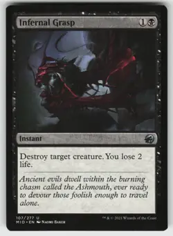 Infernal Grasp U Innistrad: Midnight Hunt 107 MTG - Image 1