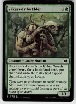 Sakura-Tribe Elder C Commander 2015 200 MTG - Image 1