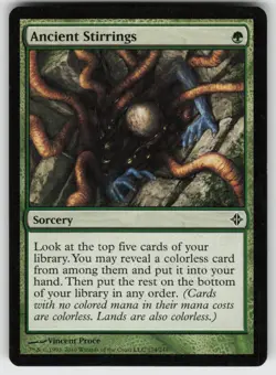 Ancient Stirrings C Rise of the Eldrazi 174 MTG - Image 1