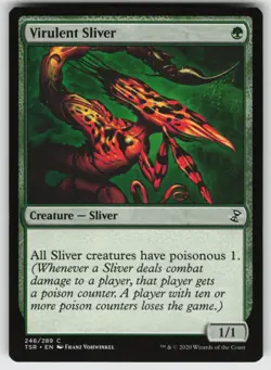 Virulent Sliver C Time Spiral: Remastered 246 MTG - Image 1