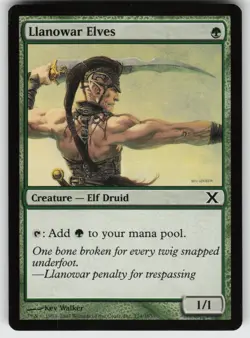 Llanowar Elves C 10th Edition 274 MTG - Image 1