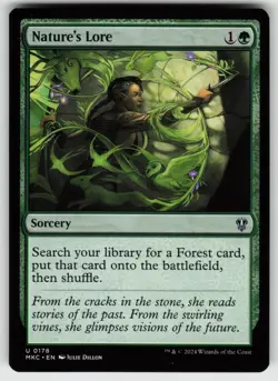 Nature's Lore U Commander: Murders at Karlov Manor 178 MTG - Image 1