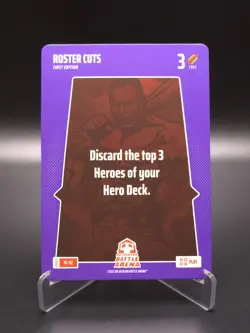 Roster Cuts 2025 Bo Jackson Battle Arena Alpha Update Play Card #PL-92 - Image 5
