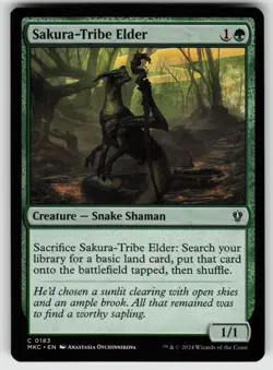 Sakura-Tribe Elder C Commander: Murders at Karlov Manor 183 MTG - Image 1